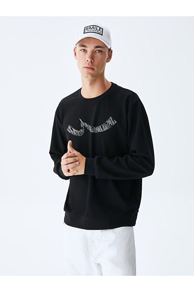 Siyah Sweatshırt - 2