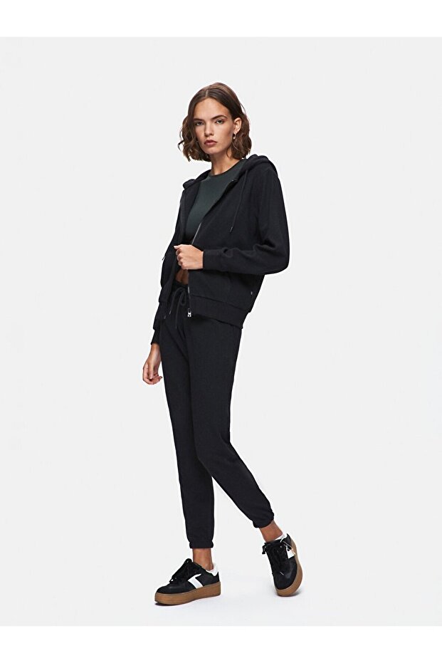 Siyah Sweatshırt - 5