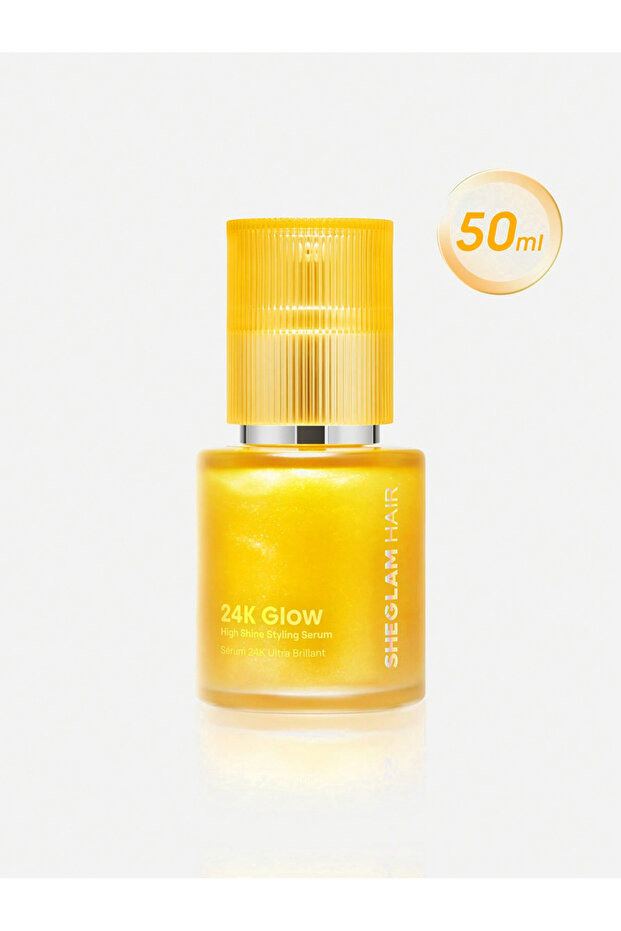 سيروم تصفيف الشعر 24K Glow High Shine، 50 مل