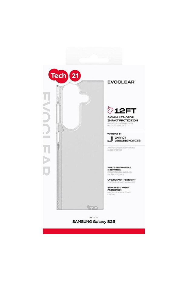 غطاء خلفي شفاف لهاتف سامسونج جالاكسي S25 - 3