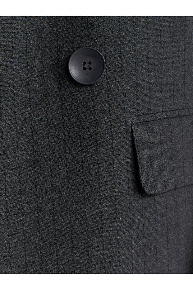60767 Blazer Ceket-Antrasit - 4