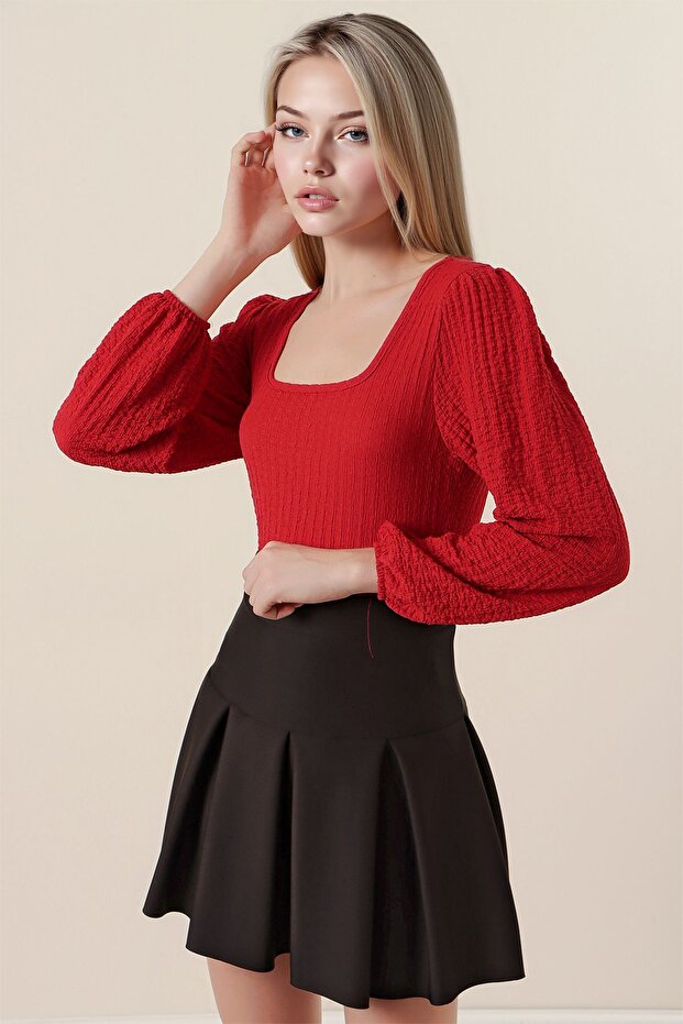 Bluză cu mânecă lungă BDART - 3