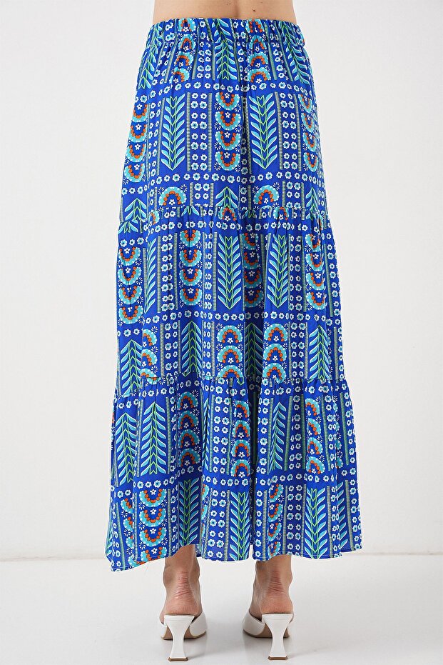 BDART Desenli Maxi Etek - 6