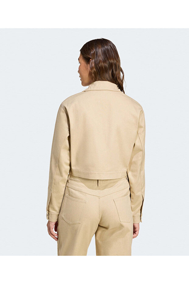 Firebird Twill Crop Track Top - 2