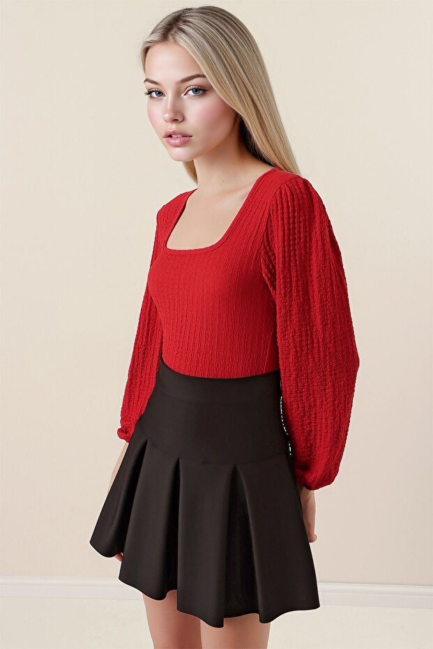 Bluză cu mânecă lungă BDART - 4