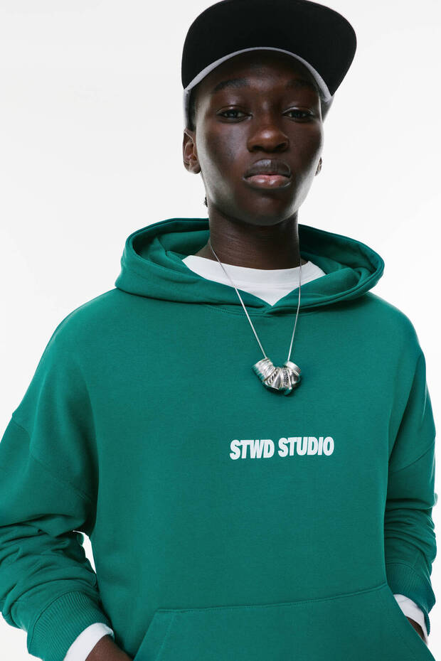 STWD Studio Kapüşonlu Sweatshirt - 4