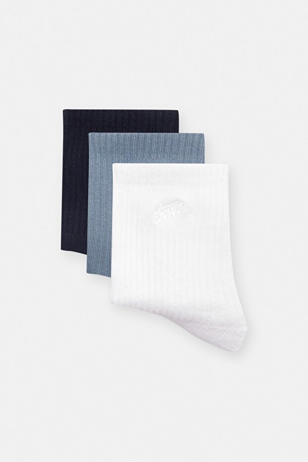 3'lü orta boy çorap paketi - 1