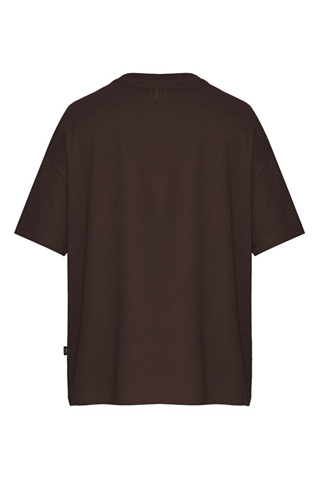 Basic Unisex Oversize Tişört - 2