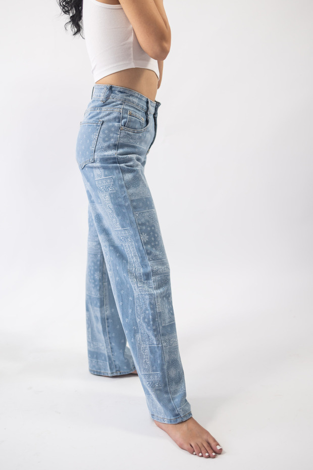 Vintage Patchwork Jeans - 1