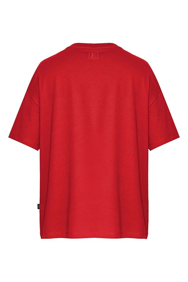 Basic Unisex Oversize Tişört - 2