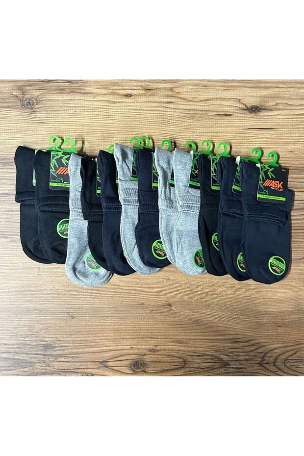 ERKEK BAMBU 12'Lİ ÇORAP - 1