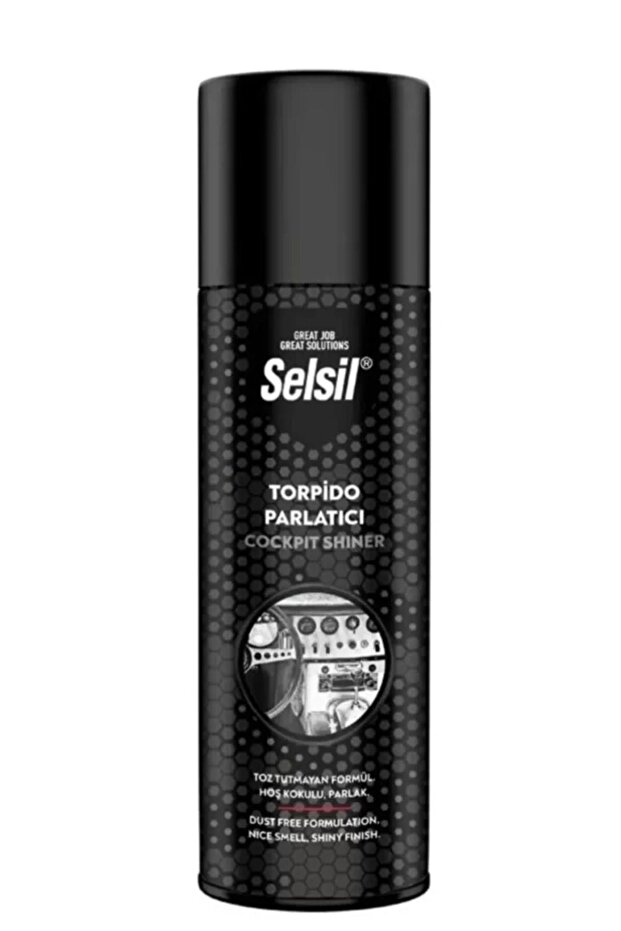 Çelik Kutu Torpido Parlatıcı ve Temizleyici Sprey (200 ml)