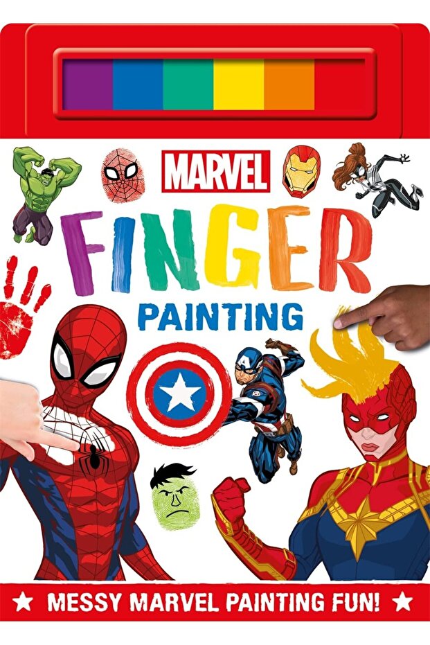 Marvel: Finger Painting - English