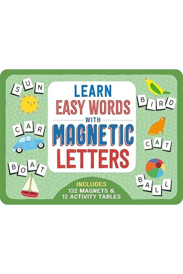 Learn Easy Words with Magnetic Letters