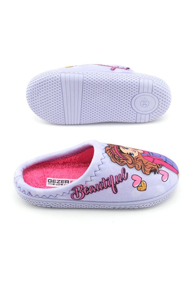 Kız Çocuk Şık Rahat Ev Terliği - 5