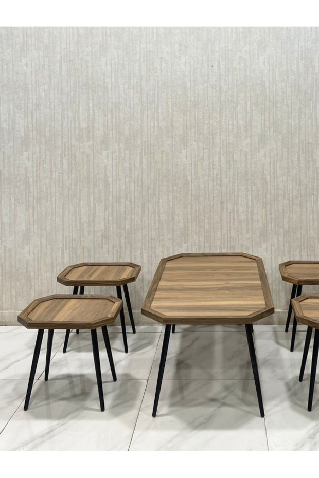 طقم طاولات تركي مودرن بالوان مختلفة - 3