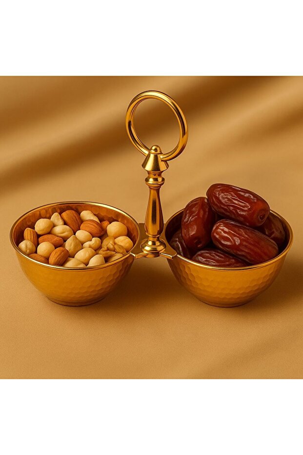 شيال مكسرات ثنائي ذهبي - 1