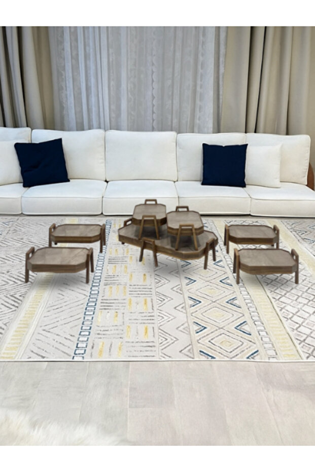 طقم طاولات تركي أرضي عصري - 1