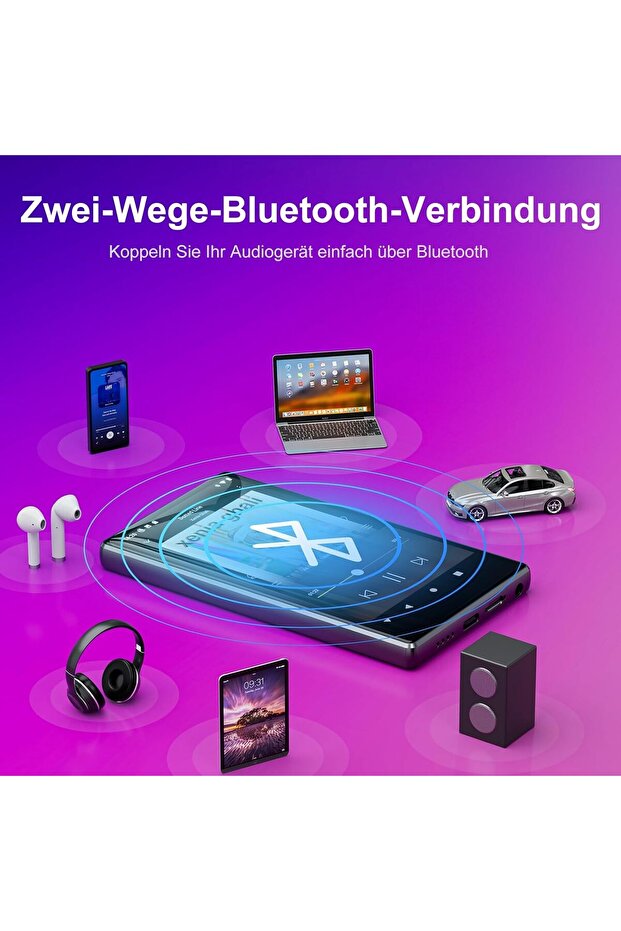 80GB MP3 Player Bluetooth, Android 9.0 with WiFi, 5 Inch IPS Touchscreen (1080 x 1920), Spoti - 7