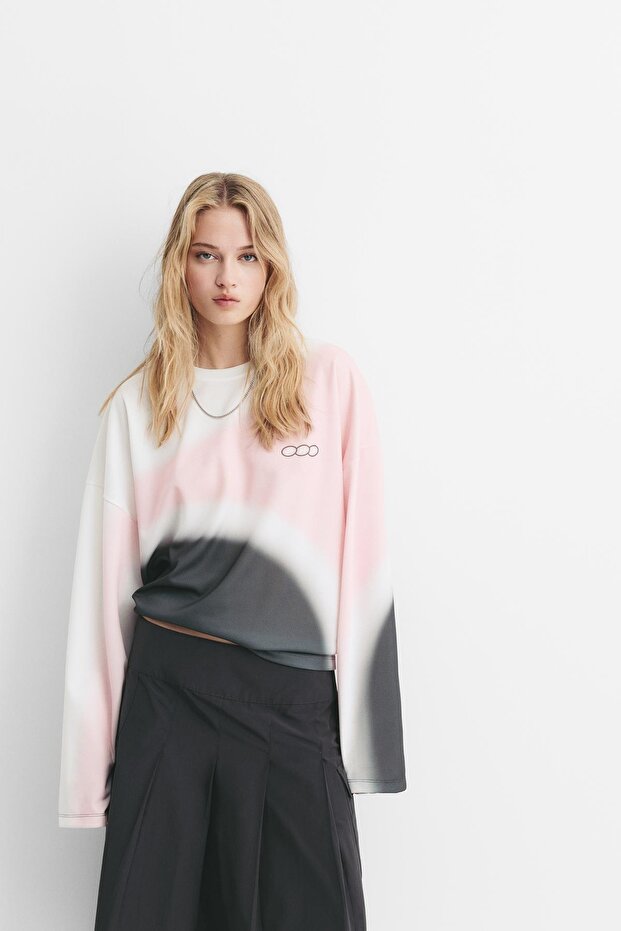 Degrade file t-shirt - 5