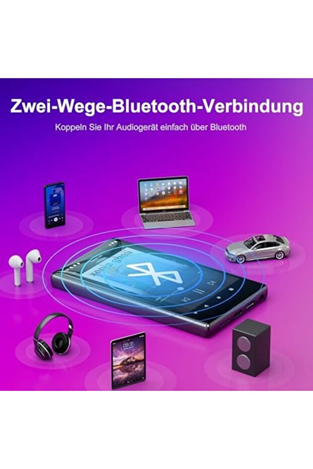 80GB MP3 Player Bluetooth, Android 9.0 with WiFi, 5 Inch IPS Touchscreen (1080 x 1920), Spoti - 8