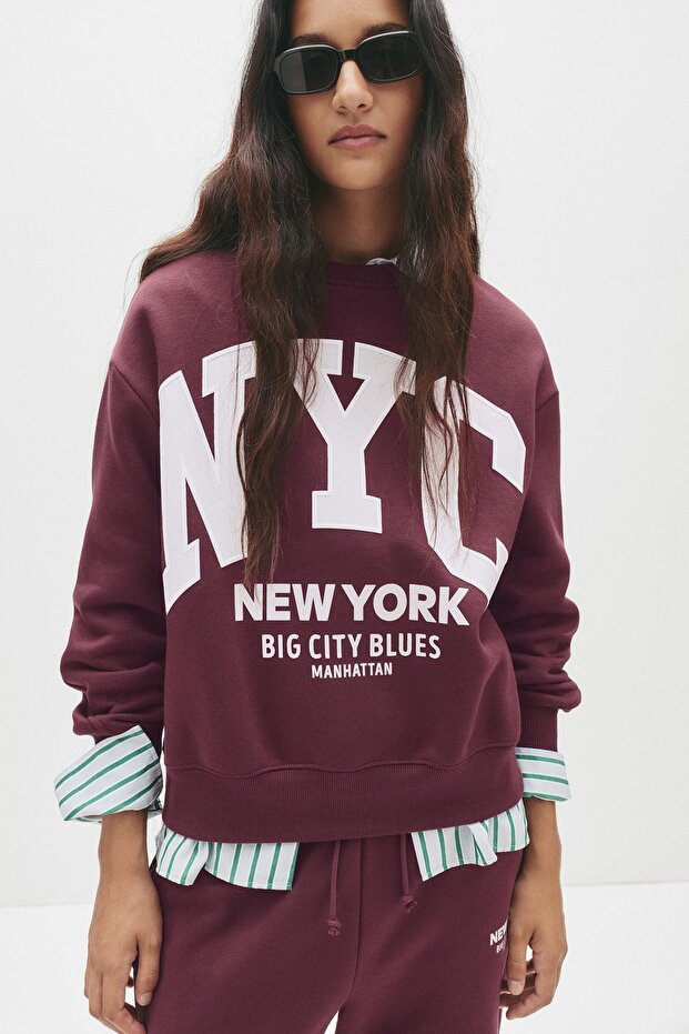 NYC kolej sweatshirt - 3