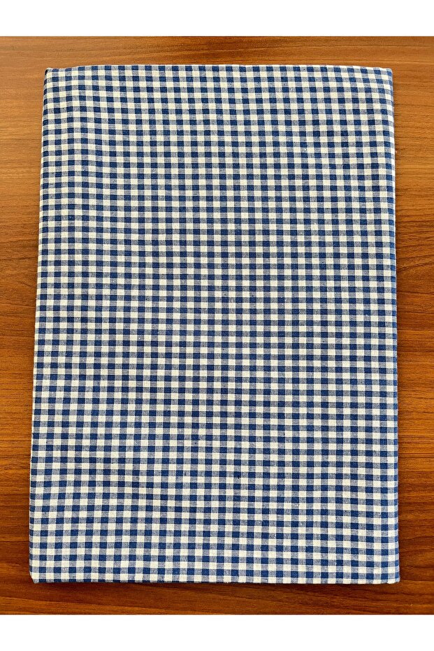 Small Square Pattern Gingham Tablecloth, Picnic Cloth 170X170 Zifi̇r Tablecloth 100% Cotton
