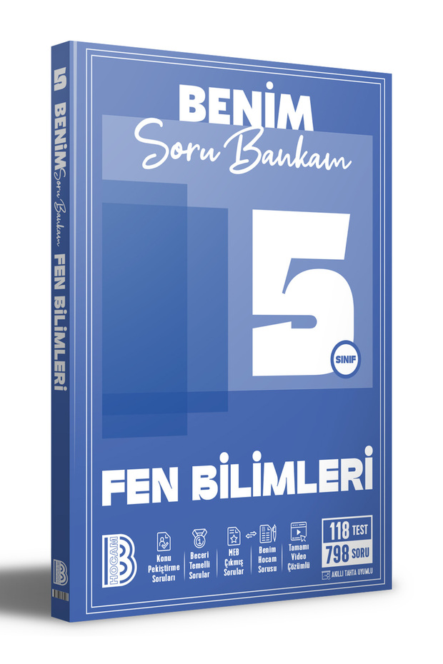 5. Sınıf Fen Bilimleri Soru Bankam Benim Hocam Yayınları - 1