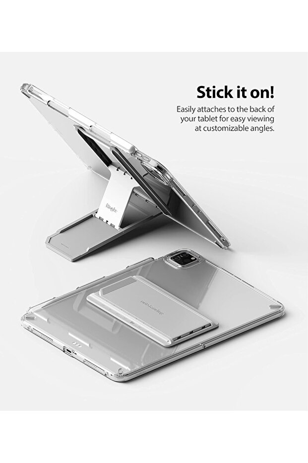 حامل عالمي رائع للكمبيوتر اللوحي | رمادي فاتح - 5