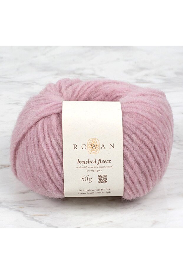 Brushed Fleece 50Gr Powder Pink Hand Knitting Yarn - 269