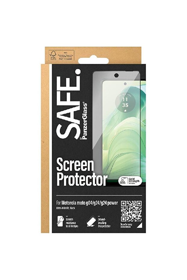 SAFE Case Friendly Smartphone Screen Protector - 2