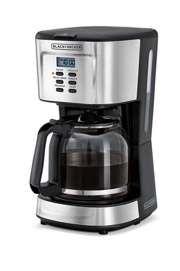 BLACK+DECKER 12-Cup Coffee Maker, Programmable Drip Coffee Machine - 1