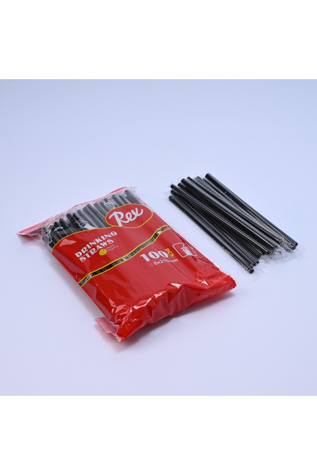 مصاصات مغلف اسود - 1