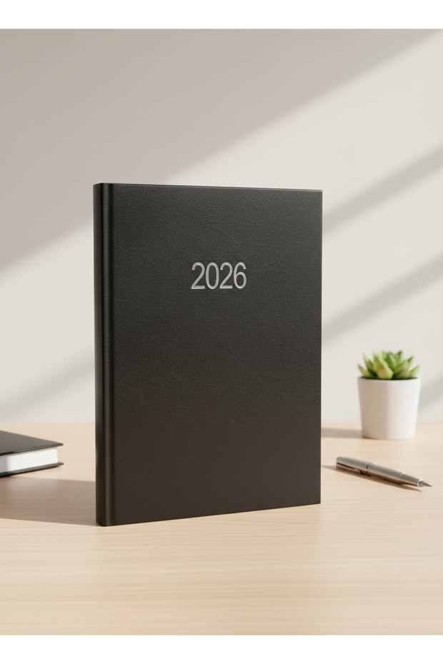 Professional Leather Agenda - A5 Size, Note and Planning Notebook