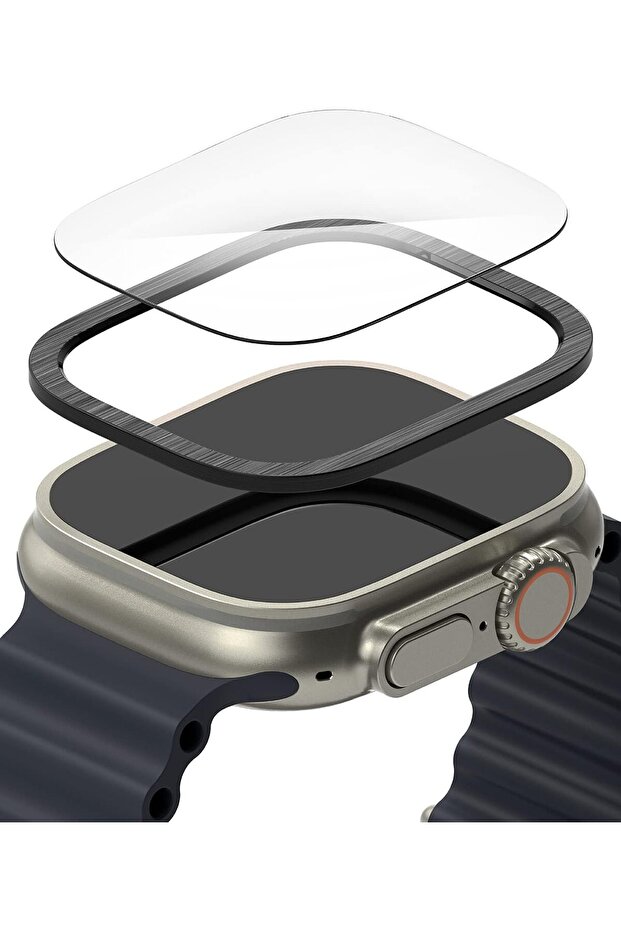 Apple Watch Ultra 2 / 1 Screen Protector 49mm) and Case |Bezel Styling & Glass- 49-03