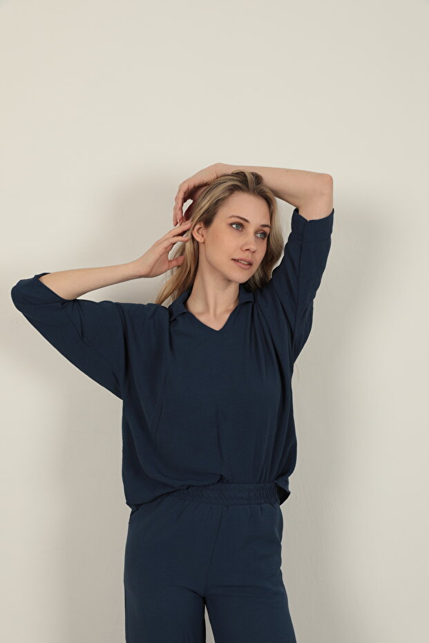 Aerobin Kumaş Bluz - 7