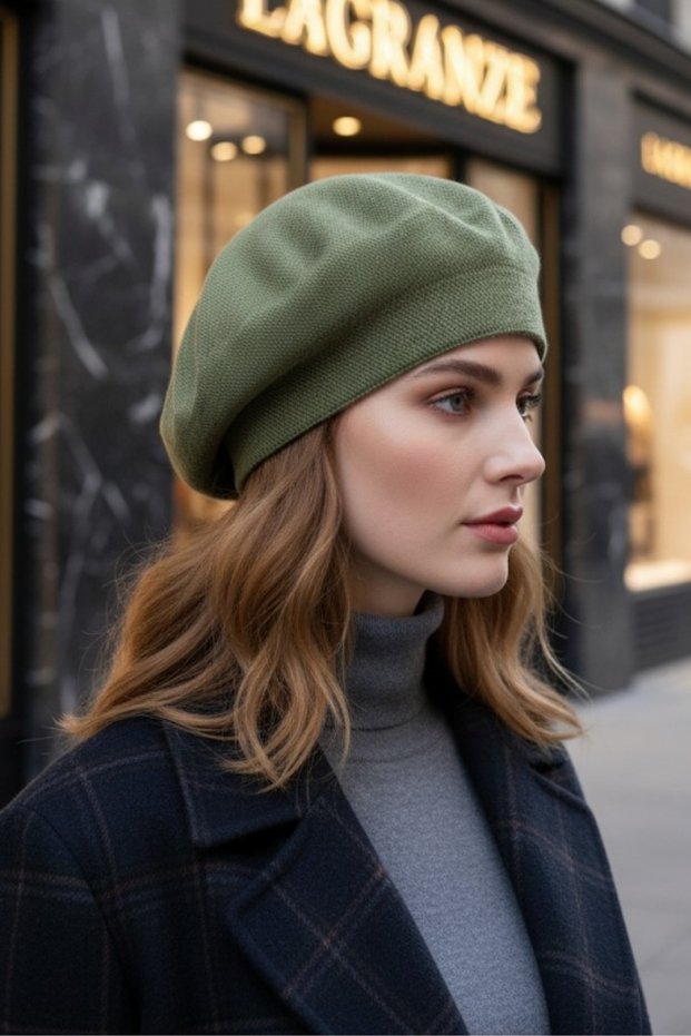 Classic French Style Knit Beanie Premium Hat