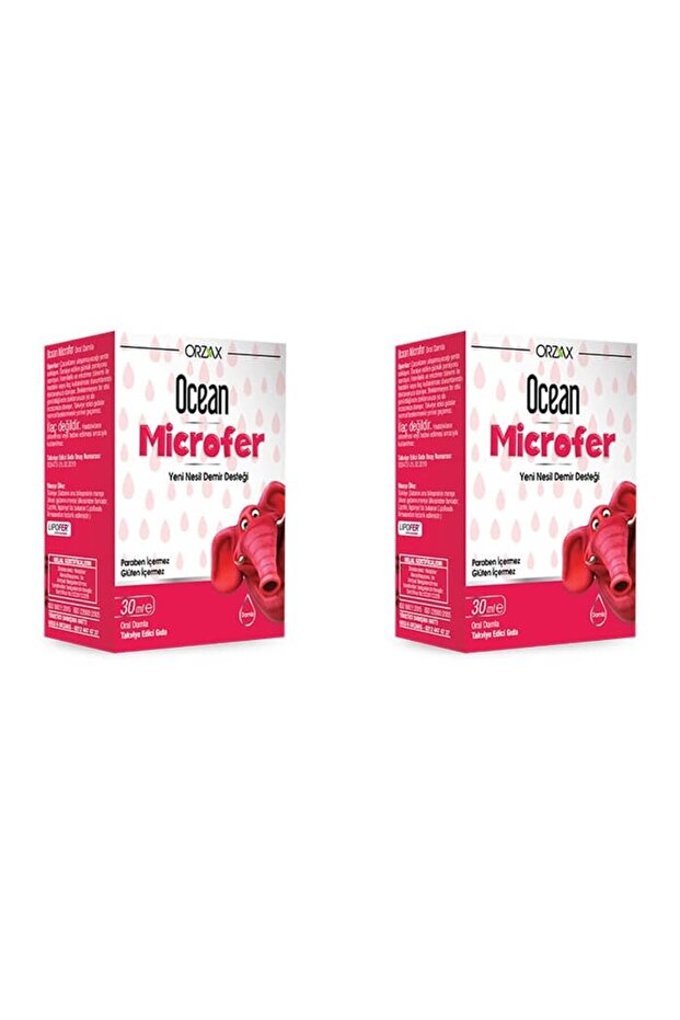 قطرات ميكروفير الفموية 30 مل عبوة من قطعتين - 1