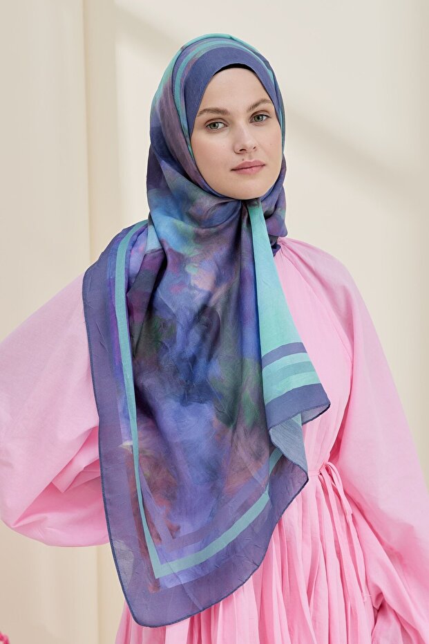 Mistral Desen Bambu Şal - 2