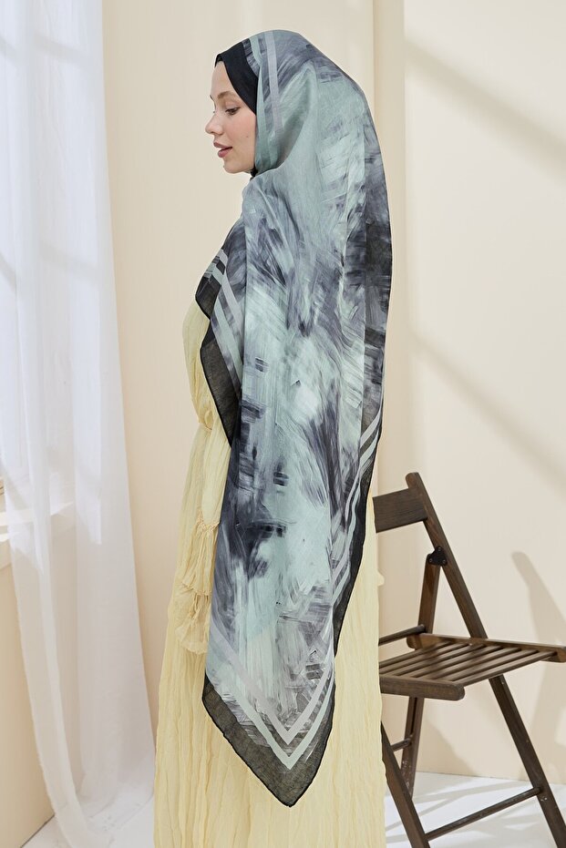 Ashira Desen Bambu Şal - 2