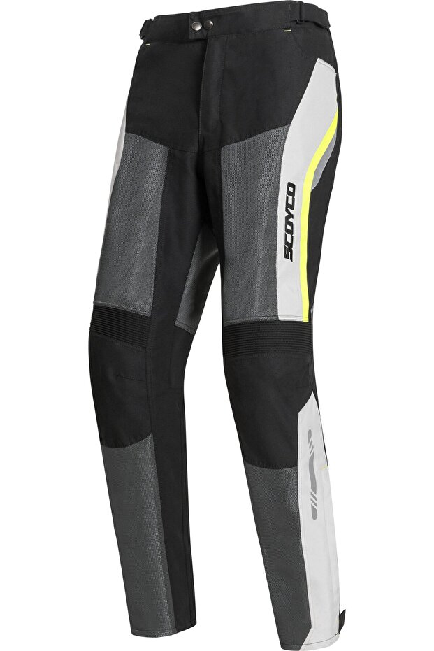 P-065 Biker Summer Protective Motorcycle Pants – Yellow