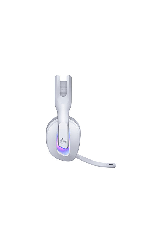 G G522 Lightspeed Kablosuz Bluetooth Kulak Üstü Oyuncu Kulaklığı Beyaz - 6