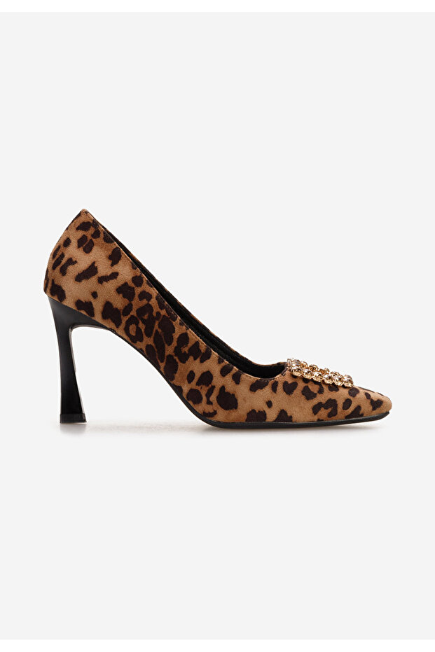 Leopardí lodičky do špičky Zerna - 3