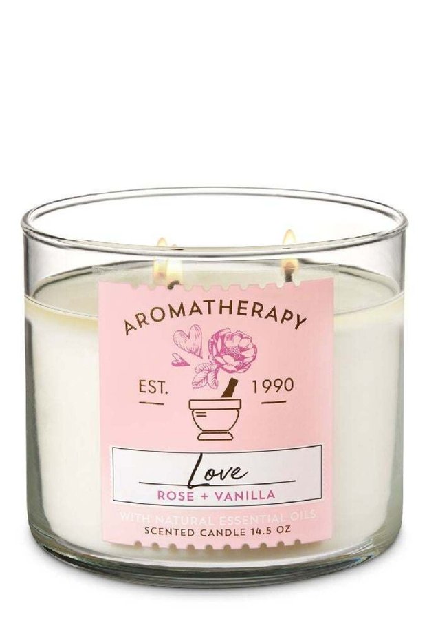 Rose Vanilla 3-Wick Candle