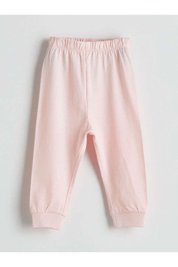 Timeless Store'dan Zamansız Öneriler | Bisiklet Yaka Çiçekli Kız Bebek Pijama Takımı 2'li - 5