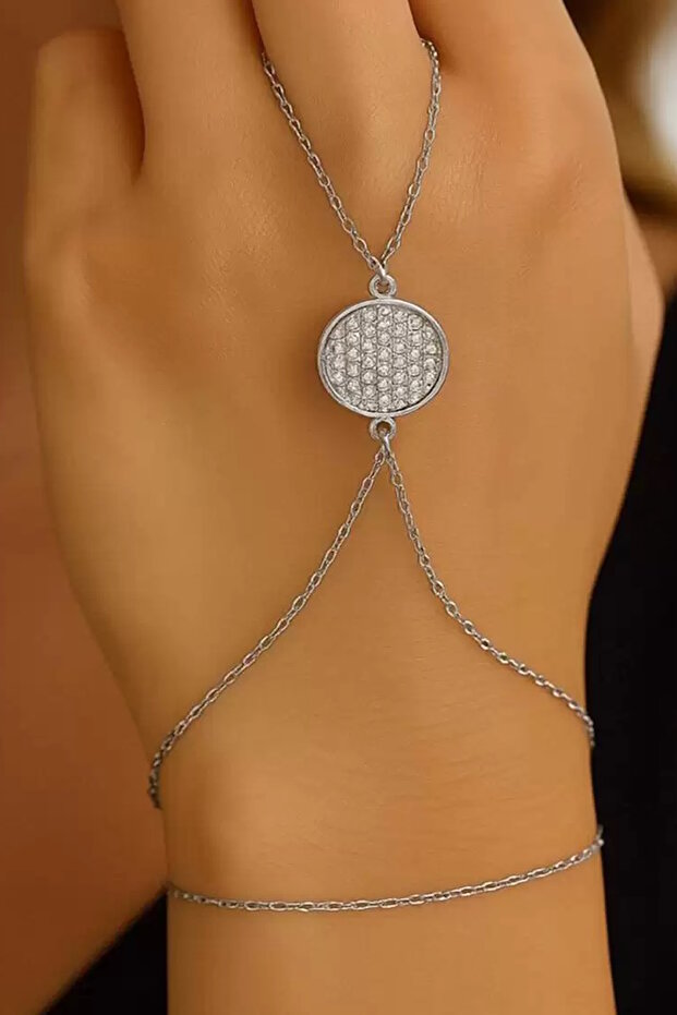 Silver Color Stone Steel Shahmeran