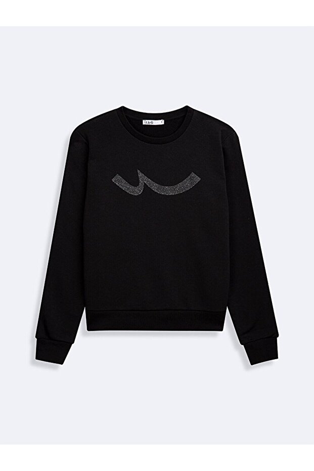 Siyah Sweatshırt - 1