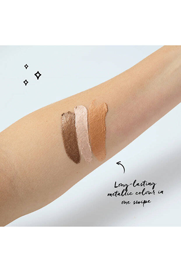 Technic Creamy Shimmer Glaze Eyeshadow, Darling - 3