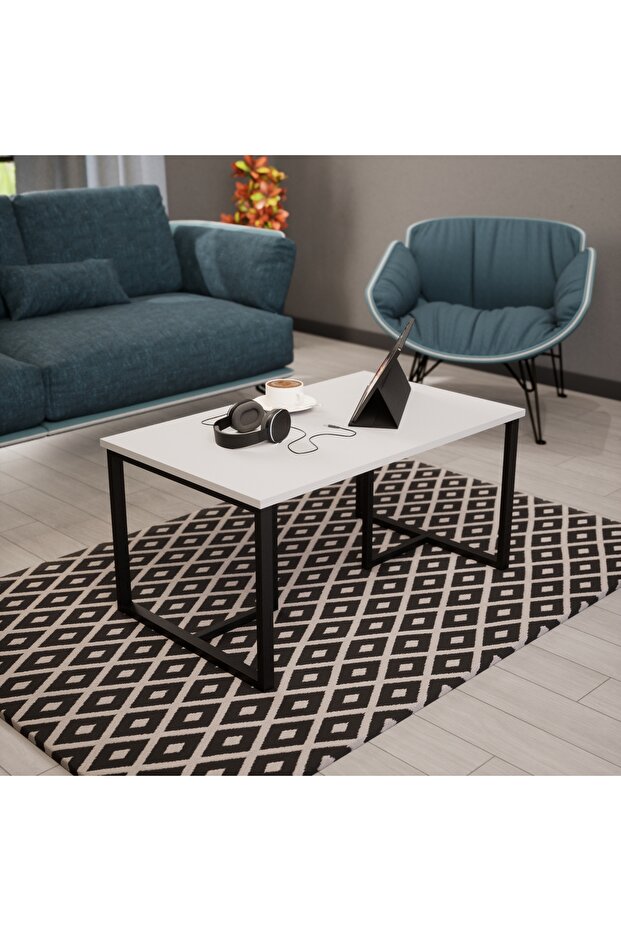 Lida Orta Sehpa Beyaz - 3