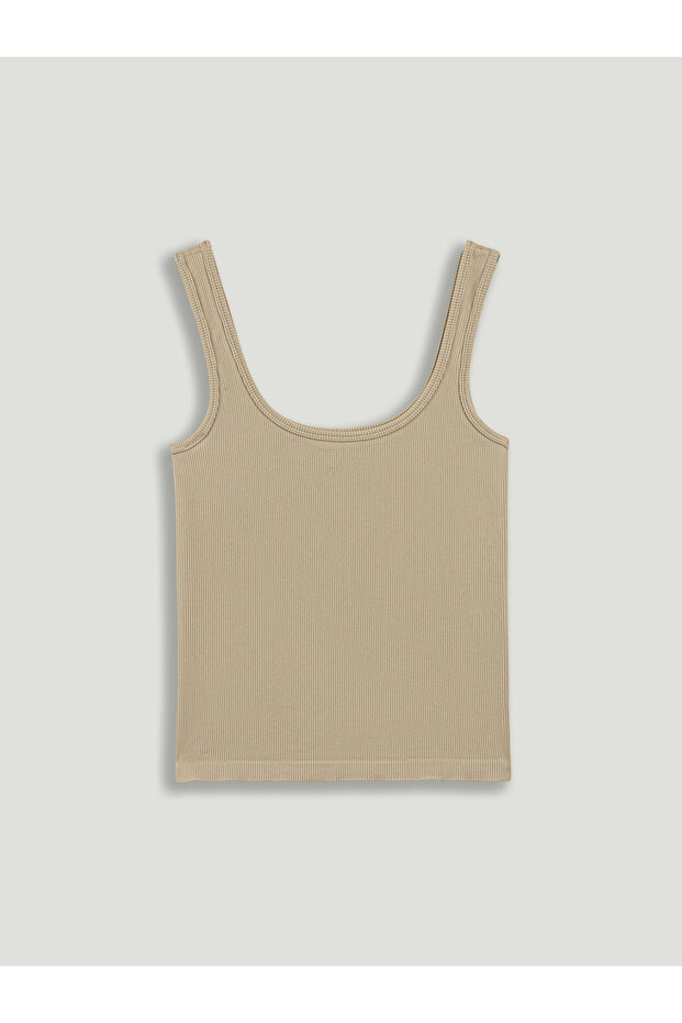 Baskı Detaylı Crop Top - 6